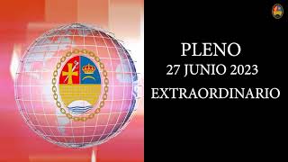 Pleno Extraordinario 27 junio 2023 Ribaforada