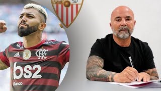 DOIS CLUBES TENTARAM FAZER SAMPAOLI MUDAR DE IDEIA! POSTURA DO SEVILLA SOBRE GABIGOL