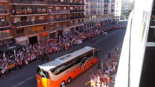 Recibimiento Valencia - Celta