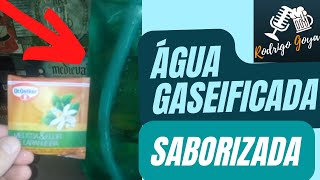 Água Gaseificada Saborizada - Sachê Chá Supermercado - CANAL RODRIGO GOYA