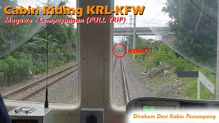 Cabin View KRL KFW (FULL TRIP) | Maguwo-Lempuyangan Ada yang Nekat!