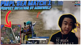 MATRICKS : LIVE REACTION / ANALISA LAST GAME PMPL SEA GAME 1 PERFECT ROATION AEROWOLF - PUBGM INDO