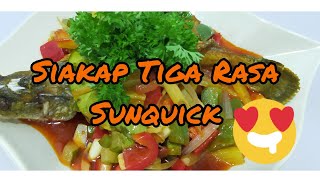 Resepi #24]] Resepi Siakap 3 Rasa Sunquick😋👍🏼👍🏼🔥🔥