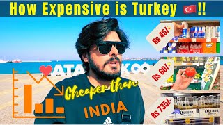 How Expensive is Turkey for Indians??? | Full Supermarket Tour #türkiye #groceryshopping #cheapest