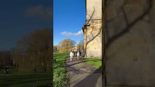 Outside Trinity College At University of Cambridge Part 2 #travel #uk #walk #college #sun #town