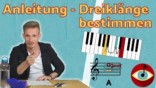 DREIKLÄNGE - DUR und MOLL Akkorde einfach erklärt! - MUSIKTEST-Vorbereitung