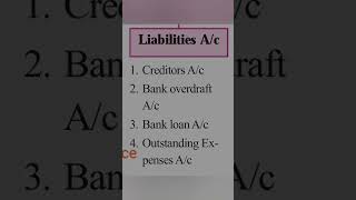 Classification of Accounts Modern Approach #bk #11th #commerce #basic #shorts