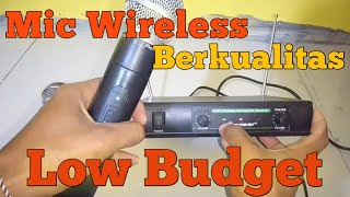 Mikrofon Wireless Murah Low Budget/Pioneer WM-88