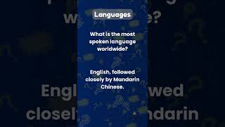 Languages - Mind Blowing Fact #shorts