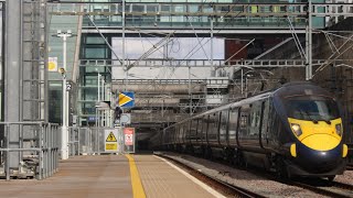 Trains at West Ham & Stratford international