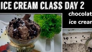 Chocolate lcecream Professional ice cream class, Summer Special Homemade lcecream