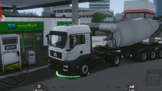 Playing Trackers of Europe 3 -With Steering wheel | Truckers Of Europe 3 indian Track Simulator game