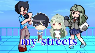 【FNF】Makoto and Hanami cover my-streets