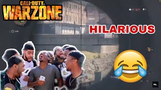 Warzone Funny Moments - MAKING MY ENTIRE SQUAD LAUGH