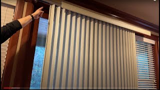 Vertical Blind Slats Won't Turn? Easy DIY Repair Tutorial! #BlindFix