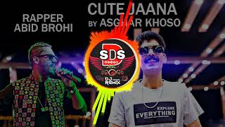 MERI CUTE JANA || Djremix || NEW SONG || ASGHAR KHOSO || Mix By Dj Vikram Thakor Remix