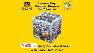 Learn to Play - Dungeon Drop w/ Phase Shift Games | Gamewright @ Gen Con Online 2020