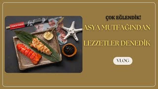 Uzak Doğu Restoranına Gittik| Neler yedik neler!