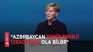 ABŞ-nin energetika naziri: Azərbaycan həm də təmiz enerji ixracatçısı ola bilər – APA TV