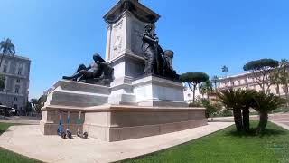 Piazza Cavour worth exploring for the incredible statues and the magnificent Supreme Court building