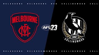 AFL 23 | Melbourne Demons v. Collingwood Magpies | 2024, Round 24