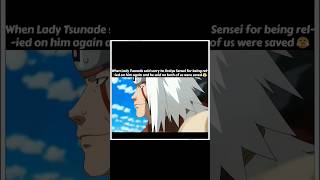 Lady Tsunade Said Sorry To Jiraya Sensei For Relied On Him Again | Naruto