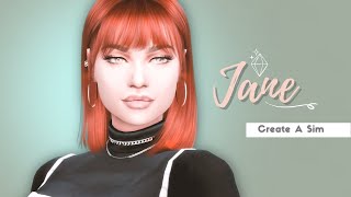 ✨The Sims 4 - Create A sim Jane //Maxis Macth//Alpha  + CC Links