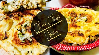 Chur Chur Naan / Stuffed Naan / Flaky Naan / Indian Flaky Bread / Street Style flaky Naan #sof