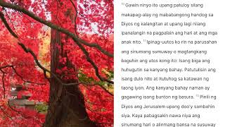 EZRA 6 | Muling Natagpuan ang Utos ni Haring Ciro | Tagalog Audio Bible Reading with Cille