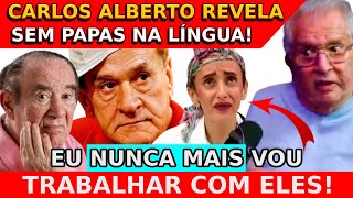 Carlos Alberto abre o jogo sobre Filó e Renato Aragão!