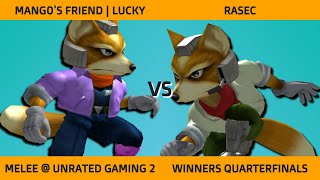 MF | Lucky (Blue Fox) vs. Rasec (Neutral) - MUG #2 Winners Quarterfinals SSBM