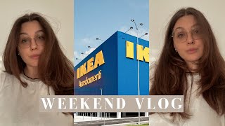 WEEKEND VLOG // svuota la spesa & nuovo haul di IKEA