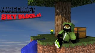 Строим Главный остров. Майнкрафт pe Sky block. Minecraft PE