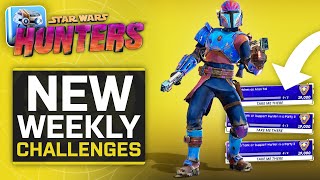 NEW Weekly Challenges + Events are LIVE in Star Wars: Hunters!