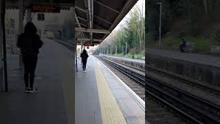 Diesel loco passing putney no cars