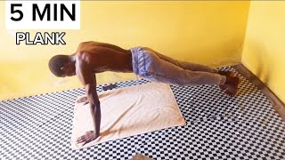 PLANCHE DE 5 MINUTE !! super ABS workout !! (répète juste après moi)