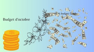 Budget d'octobre