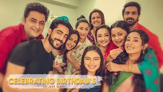 Celebrating Birthday's | kajalpisal | Jhanak | BTS