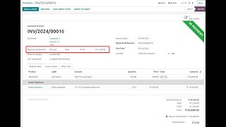 Construction Project - How to manage Retainage for Customer Payments using #odoo #odoocommunity app