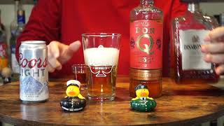 Cameron Goins - Flaming Dr Pepper - Amaretto & Don Q 151 Rum & Coors Light