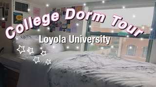 college dorm tour ! *freshmen year* | Loyola University