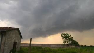 Shelf cloud a lendinara 08-06-2016