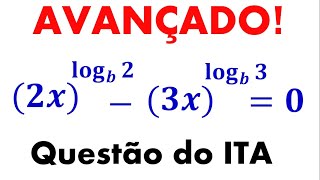 MATEMÁTICA AVANÇADA!  Consegue Resolver esta Equação Logarítmica ?