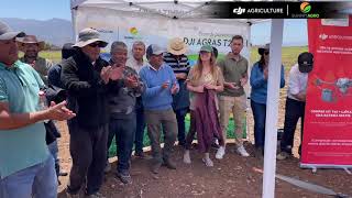 Demostraciones del drone DJI Agras T40