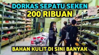 Dorkas sepatu import bekas star 200K banyak bahan kulit ada sepatu bola