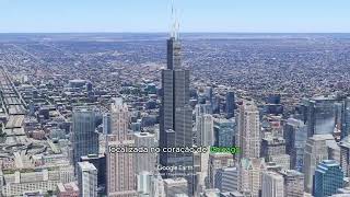 Conheça o Willis Tower, um dos grandes arranha-céus do mundo #willistower #chicago #arquiteura