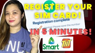 PAANO MAG REGISTER NG SIM CARD | SMART, TNT, SUN USER! | TAGALOG TUTORIAL | Sarah Jane Semic