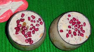 Mixed Fruit Sabudana Milk Sharbath #Easy Sagu Dessert #Summer drinks #Fruit dessert  #Ramdan special