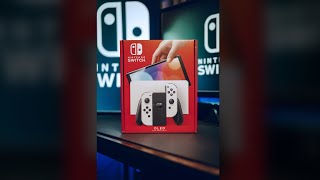 Nintendo Switch OLED Model Unboxing #shorts #asmr