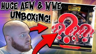 HUGE WWE AND AEW FIGURE UNBOXING! Also, Small Target Vlog! | Noology